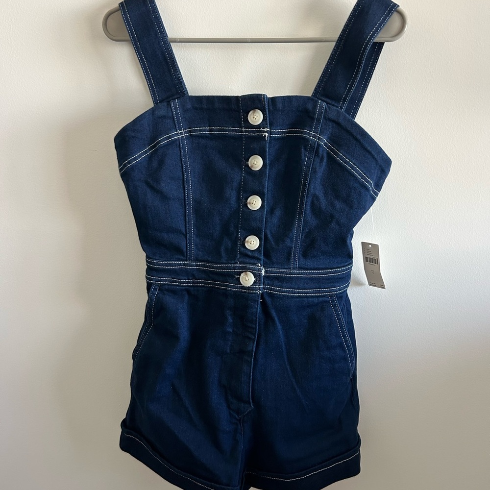Maeve - Denim Blue Romper